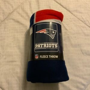 NFL Official Fleece Throw Blanket, New England Patriots